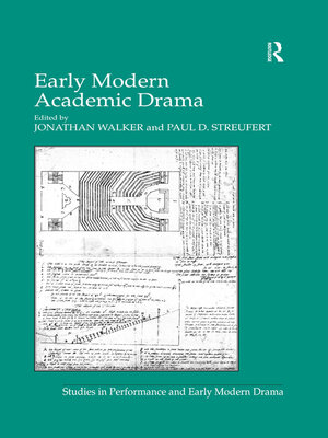 cover image of Early Modern Academic Drama